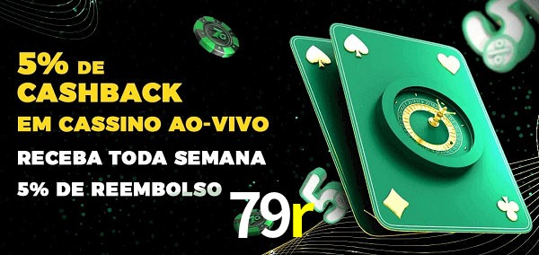Promoções do cassino ao Vivo 79r